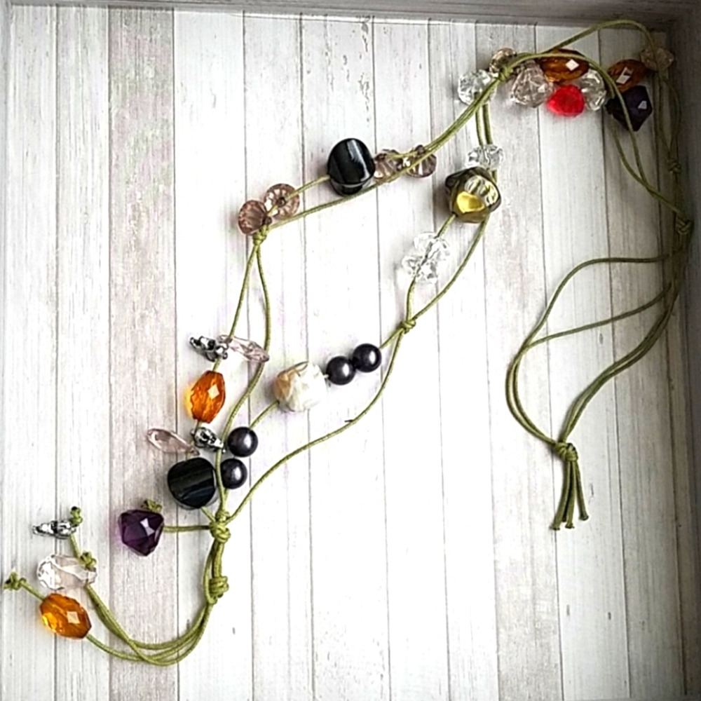 Assorted Large Bead & Tiny Elephant - image 1